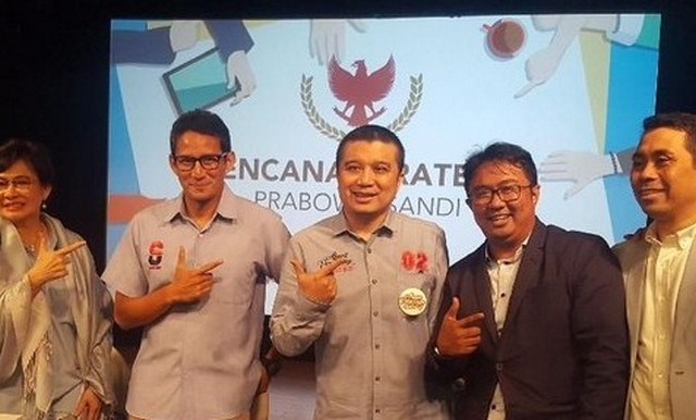 Erwin Aksa Klaim Prabowo-Sandi Unggul Telak di Sejumlah Daerah